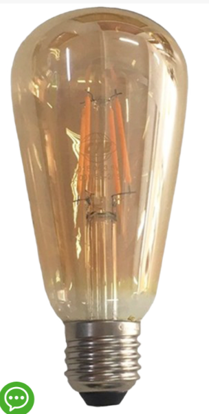 BOMBILLO LED VITAGE 4W 3000K L1982CA ST64